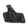 Bianchi 5 Black Widow Leather Holster Plain Black, Size 10, Left Hand
