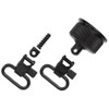 Uncle Mikes Cap Set QD Remington 1100/11-87 Black 12 Gauge