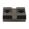Weaver Detachable Top Mount Base 30, Gloss Black
