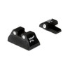 Trijicon H&K Bright and Tough 3 Dot Night Sight Set SP Compact Models, Green Front and Rear Lamps