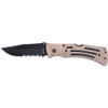 KaBar Mule Folder Deset Tan, Serrated Edge
