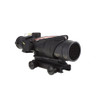 Trijicon ACOG 4x32mm BAC Rifle Combat Optic (RCO) Scope Red Chevron Reticle for the USMCs M4 and M4A1 with Thumbscrew Mount, Black