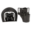 Blackhawk! Serpa CQC, Belt & Paddle Holster, Plain Matte Black Finish Springfield XD Compact, Right Hand