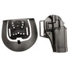Blackhawk! Serpa CQC, Belt & Paddle Holster, Plain Matte Black Finish Glock 20/21, SWMP, Right Hand