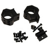 Weaver Tactical Rings High, 6 Point, Matte Black