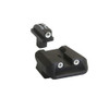 Trijicon Colt Bright and Tough 3 Dot Night Sight Set Government, Combat Commander, Front and Novak Rear