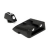 Trijicon Smith & Wesson Bright and Tough 3 Dot Night Sight Set Sigma .40 Caliber, Green Front and Rear  Lamps