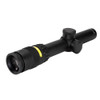 Trijicon AccuPoint 1-4x24mm Riflescope 30mm Main Tube with BAC Amber Triangle Post Reticle, Matte Black