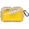 Pelican Micro Case with Clear Top 1040 Yellow