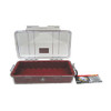 Pelican Micro Case 1060 Clear Led, Red