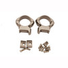 Weaver Grand Slam Steel Rings 1", High, Silver