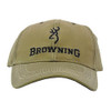 Browning Lite Wax Cap w/Logo, Khaki