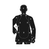 Birchwood Casey Eze-Scorer Silhouette 35"x45", Per 100