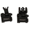 Troy Industries Micro- M4 Sight Set Black, Tritium, Folding