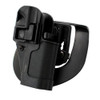 Blackhawk! Serpa CQC, Belt & Paddle Holster, Plain Matte Black Finish Ruger SR9, Right Hand