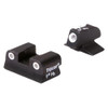 Trijicon Beretta Bright and Tough 3 Dot Night Sight Set 9000 Series, Green Front and Rear Lamps