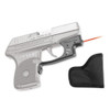 Crimson Trace Ruger LCP Polymer Laserguard, Overmold Front Activation, Includes Holster, Sleeved