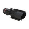 Trijicon ACOG 6x48mm Dual Illuminated Scope Red Chevron .223 Ballistic Reticle with TA75 Mount & M1913 Rail, Black
