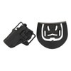 Blackhawk! Serpa CQC, Belt & Paddle Holster, Plain Matte Black Finish Matte Left Hand S&W 5900/4000