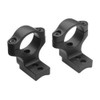 CVA Z2 Alloy Integral Ring/Base Medium, Black