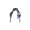 Uncle Mikes Horizontal Shoulder Holster, Kodra Black, Ambidextrous Size 1