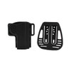Uncle Mikes Reflex Open Top Holster, Black Size 14 Right Hand