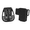 Uncle Mikes Reflex Open Top Holster, Black Size 27 Right Hand