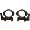 Weaver Grand Slam Steel Rings 1", High, Matte, Lever Lock