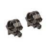 Weaver Quad-Lock Rings 1", High, Black