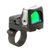 Trijicon RMR Dual-Illuminated Sight 12.9 MOA Amber Triangle Reticle with RM36 ACOG Mount, Black