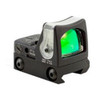 Trijicon RMR Dual-Illuminated Sight 13.0 MOA Amber Dot Dit with RM33 Picatinny Rail Mount, Black