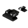 Trijicon Firestar Bright and Tough 3 Dot Night Sight Set .45, Green Front and Rear Lamps
