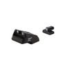 Trijicon Smith & Wesson Bright and Tough 3 Dot Night Sight Set 4516/4536/4556 Novak Compact, Green Front and Rear Lamps