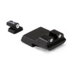 Trijicon Smith & Wesson Bright and Tough 3 Dot Night Sight Set Chiefs Special 9mm, Green Front and Rear Lamps