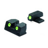 Mako Group Sig Sauer Tru-Dot Sights .40 S&W/.45 ACP, Green/Green, Fixed Set