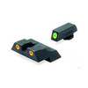 Mako Group Glock - Tru-Dot Sights G26 & 27 Green/Orange Fixed Set
