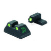 Mako Group Heckler & Koch Tru-Dot USP Full Size .40 & .45ACP Green/Green Set