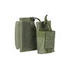NcStar Stock Riser With Mag Pouch Green