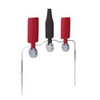 Champion Traps and Targets DuraSeal Spinner Targets Triple Can/Bottle, Red/Blk