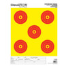 Champion Traps and Targets Shotkeeper 5 Bulls (Per 12) Bright Yellow/Red, Large