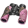Barska Optics Crossover Binoculars 8x30mm, Mossy Oak Winter in Pink