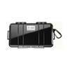 Pelican Micro Case 1060 Black Lid, Black