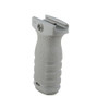 Mission First Tactical React Short Vertical Grip Gray