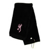 Browning Shooting Towel Black/Pink