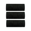 Ergo Full Rail Covers, 2-Pack, Black Medium, 10 Slot