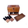 Gunmaster Wooden Toolbox with Universal Gun Cleaning Kit 17 Piece