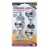 Gunmaster Metal Trigger Lock Triple, Clam Pack