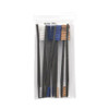 Otis Technologies Variety Pack AP Brushes(3 Nylon/3 Blue Nylon/3 Bronze)