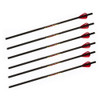 Excalibur Diablo 18" Carbon Arrows 6 Pack