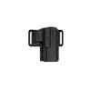 Uncle Mikes Reflex Open Top Holster, Black Size 09 Left Hand
